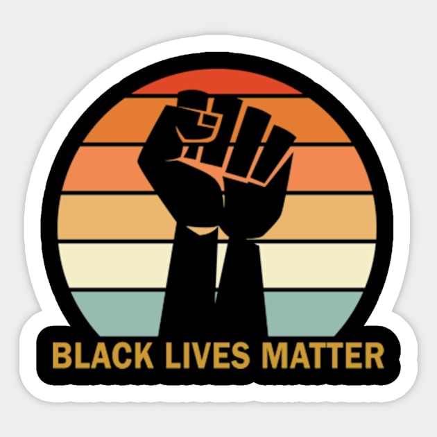 BLM Sticker by Hashop